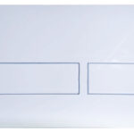 Cobra Actuator Plate For Concealed Cistern Rectangular White