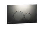 Cobra Actuator Plate For Concealed Cistern Round Matte Black