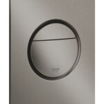 LAUNCHING MARCH 2026 Grohe Nova Cosmopolitan S Flush Plate Brushed Hard Graphite