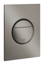 LAUNCHING MARCH 2026 Grohe Nova Cosmopolitan S Flush Plate Brushed Hard Graphite