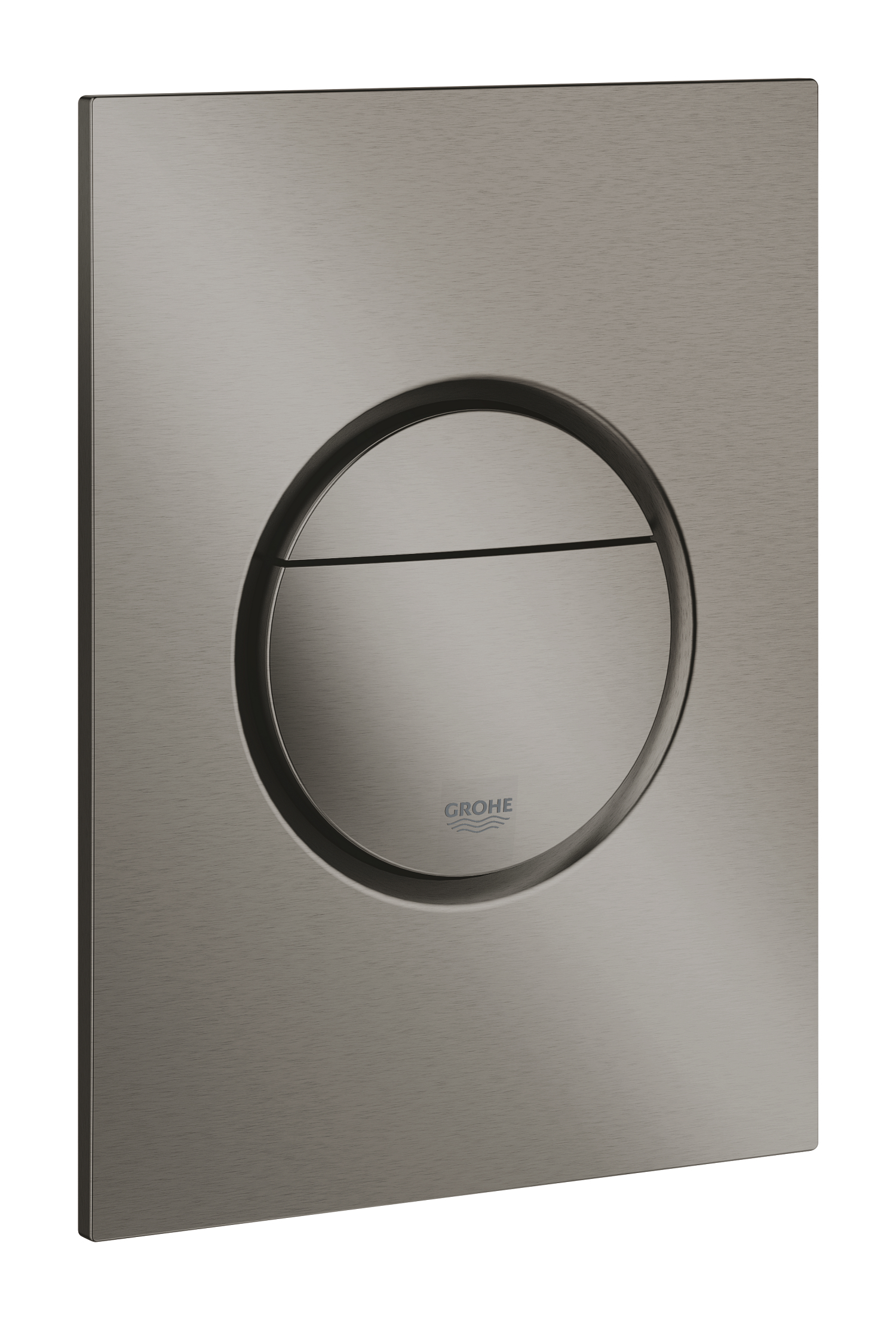 G-37601AL0.jpg LAUNCHING MARCH 2026 Grohe Nova Cosmopolitan S Flush Plate Brushed Hard Graphite - Image 1