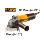 INGCO Angle Grinder 750W 115mm