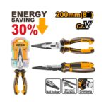 INGCO High Leverage Long Nose Pliers 200mm