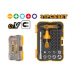INGCO 31 Piece T-Handle Wrench Screwdriver Set