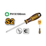 INGCO Magnetic Phillips Screwdriver PH1 x 100mm