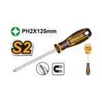 INGCO Magnetic Phillips Screwdriver PH2 x 125mm