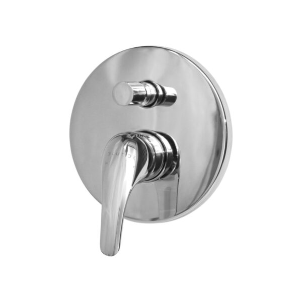 Blutide Mixed Solid Concealed Diverter Mixer - Chrome