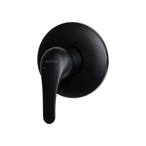 Blutide Mixed Solid Concealed Mixer - Black