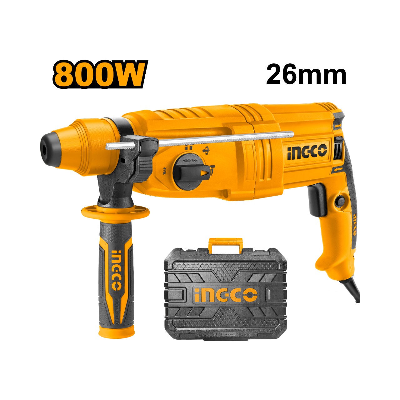 RGH9028 INGCO Rotary Hammer 800W 2.5J - Image 1