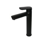 Blutide Spring 210mm High Basin Mixer - Black