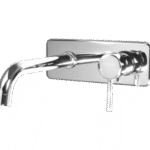 Blutide Moon Basin Concealed Mixer with Spout - Chrome