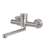 Blutide Moon Sink Mixer W/T Std Offset - Brushed Stainless Steel