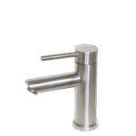Blutide Moon Standard Basin Mixer - Brushed Stainless Steel